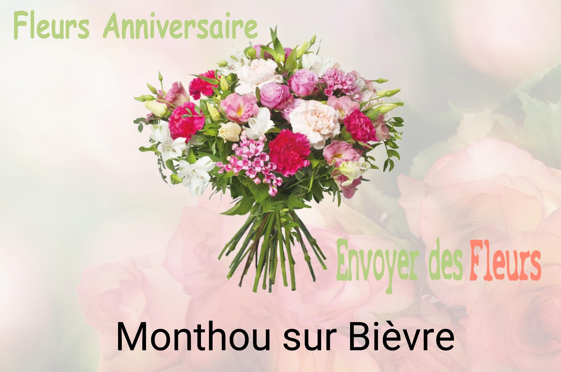 Bouquet de fleurs d’anniversaire livré à Monthou-sur-Bièvre