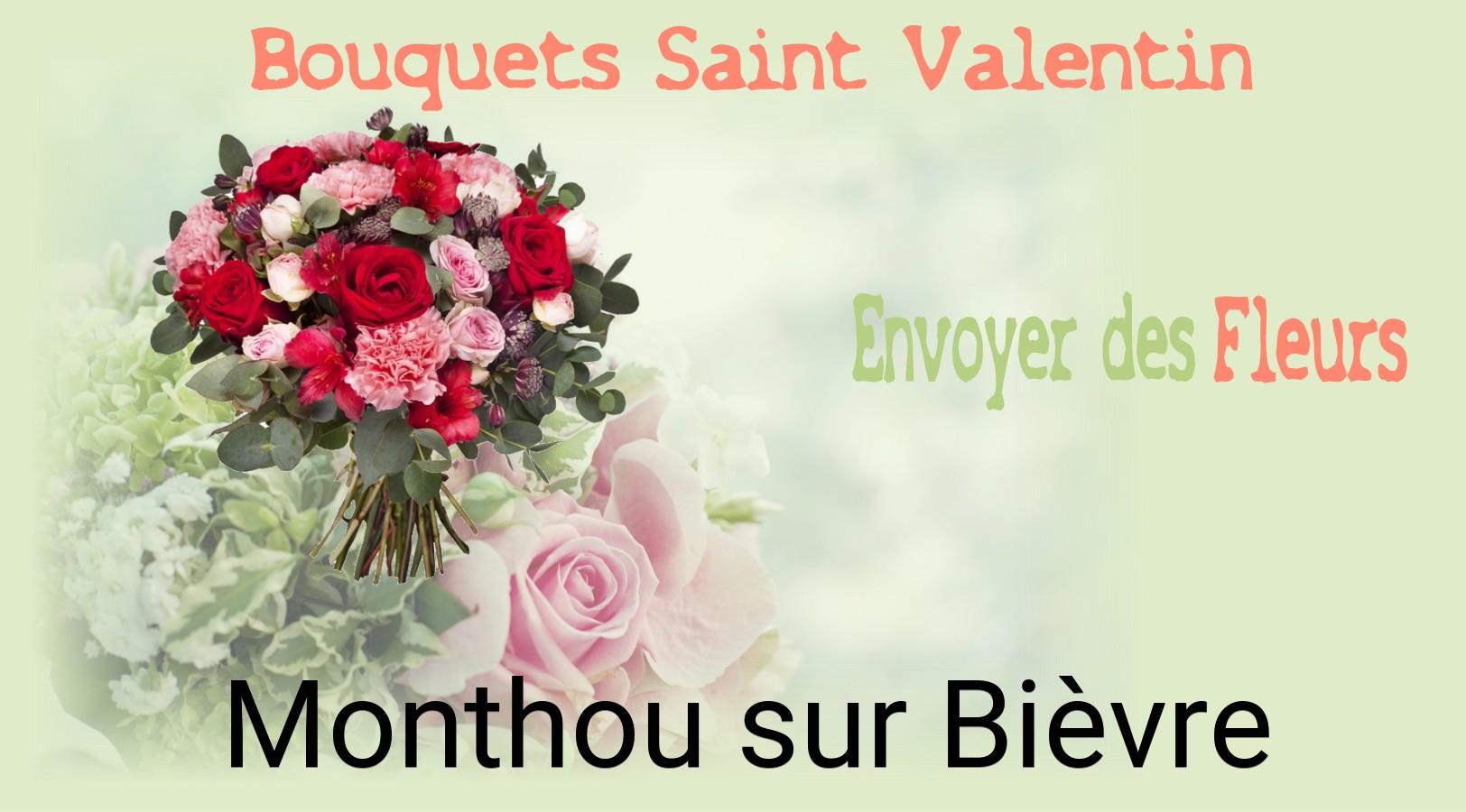 Roses de Saint-Valentin livrées à Monthou-sur-Bièvre